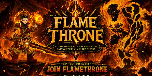 🔥 NEW FARMABLE EVENT: Flame Throne 🔥 is Now Available !!