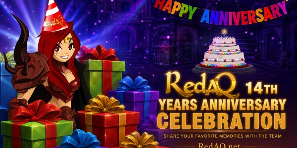 🎉RedAQ 14th Anniversary Celebration🎉