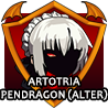 badge Artoria Pendragon