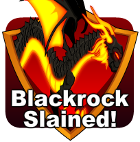 badge Blackrock Dragon Slained!