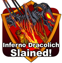 badge Inferno Dracolich Slained!