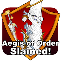 badge Aegis of Order Slained!