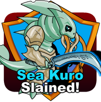 badge Sea Kuro Slained!