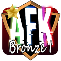 badge Bronze AFK Level 1
