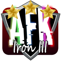 badge Iron AFK Level 3