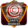 badge Darts Winners Badge