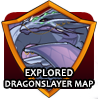 badge Explored Dragonslayer Map