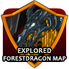 badge Explored ForestDragon Map