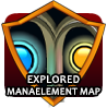 badge Explored ManaElement Map