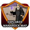 badge Explored ManaRock Map