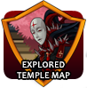 badge Explored Temple Map