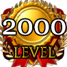 badge Honorable Achieved Level 2000