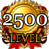 badge Honorable Achieved Level 2500