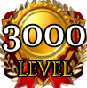 badge Honorable Achieved Level 3000