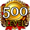 badge Honorable Achieved Level 500