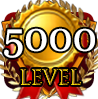 badge Honorable Achieved Level 5000