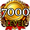 badge Honorable Achieved Level 7000