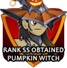 badge Pumpkin Witch Badge