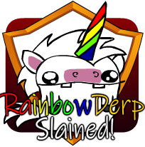 badge Rainbow Derpricorn Badge
