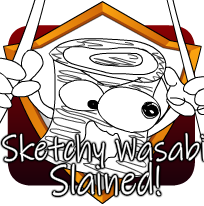 badge Sketchy Wasabi Badge