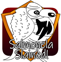 badge Salmonela Badge