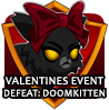 badge Lovely DoomKitten Badge