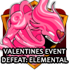 badge Heart Elemental Badge