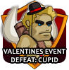 badge Lovely Cupid Badge