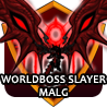 badge WorldBoss Slayer: Malg