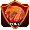 badge Pony