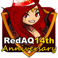 badge RedAQ 14th Anniversary