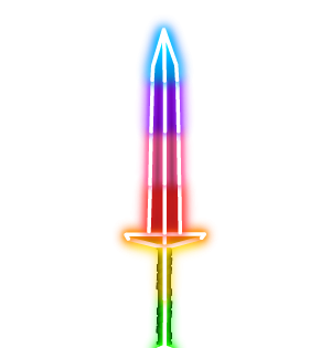 Neon Spectrum Dagger