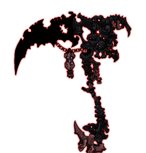 Demon Mischievous Joker Scythe