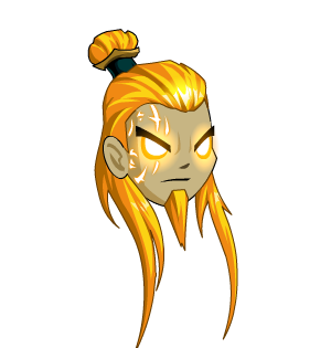 Flame Warrior's Topknot