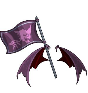 WerePyrate Captain's Wings + Flag