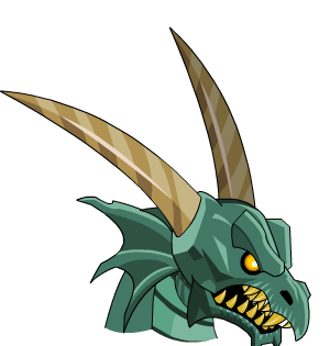 Green Draconian Head Morph