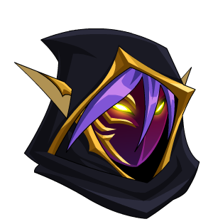 Enchanted Skye Warden's Cowled Visage
