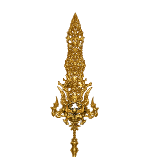 Player Desolation Gold Sword