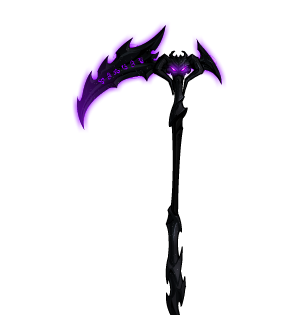 ShadowFlame Warlock's Scythe | (Weapon) Polearm | RedAQ