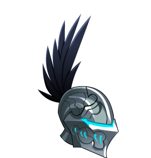 Sterling Plumed Armet