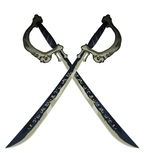 Wretched Undead Back Swords