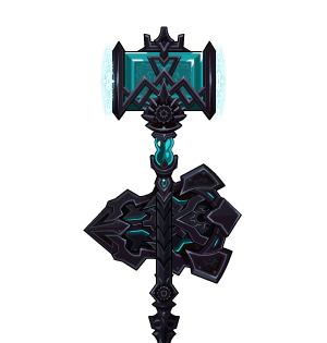 Dark Hammer and Shield