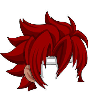 Red Fighter Hair