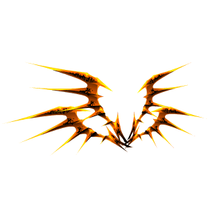 Solidified Light Wings