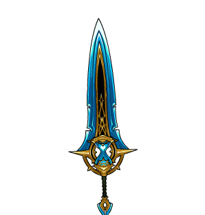 Time Dragon's Blue Commemorative Blades