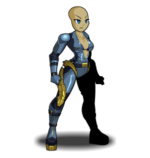 Black Widow Outfit CC male