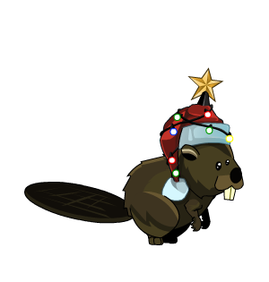 Santa Beaver Pet