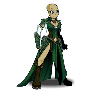 Green Druid Elf male