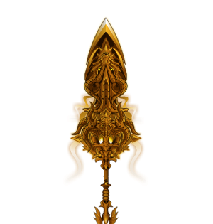 Golden Dragonblade Sword
