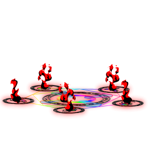 Spiral Flames Ground